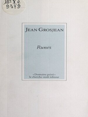 cover image of Runes